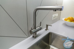 Смеситель для кухни Omoikiri Nagano 4994011 (нержавеющая сталь)