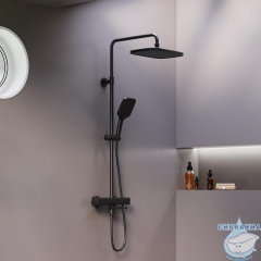 Душевая система Damixa Gala 953810300 (черный матовый)