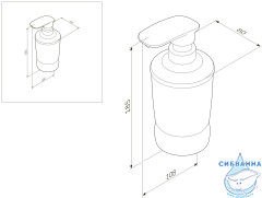 Дозатор для жидкого мыла AM.PM SensationA3031900