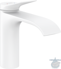 Смеситель для раковины Hansgrohe Vivenis 75020700 (с донным клапаном) (белый)