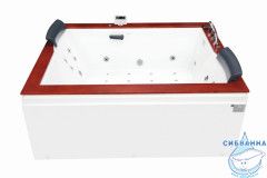 Акриовая ванна Gemy G9052 II K R 186х151 с гидромассажем