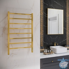 Полотенцесушитель электрический Terminus Ватикан П8 50х85 (брашированное золото)