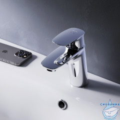 Смеситель для раковины AM.PM Spirit V2.0 F71A82100 (с донным клапаном) (хром)