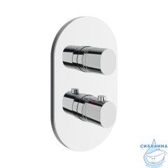 Встраиваемый смеситель для ванны Ravak Chrome CR II 063.00CR II.O2 X070455 (хром)