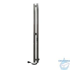 Полотенцесушитель электрический Indigo Style PRO (с таймером) 10х120 графит  (с возможностью скрытого подключения, подключение R/L)