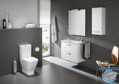 Унитаз напольный безободковый Roca Gap Clean Rim 34273700H (без бачка и сиденья)