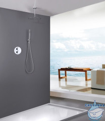 Душевая система Abber Wasser Kreis 250 1 режим AF8121 (хром)