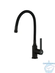 Смеситель кухни Frap F4067-6 (черный матовый)