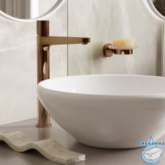 Смеситель для раковины Wasserkraft Paar 8803H (розовое золото)