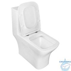 Унитаз напольный безободковый Azario Lodi с бачком и сиденьем Soft Close (микролифт) AZ-8617