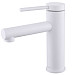 Смеситель для раковины Abber Эмотион AF8810W (белый матовый)