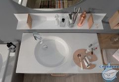 Раковина встраиваемая 61 см Jacob Delafon Odeon Rive Gauche EXBA112-Z-00