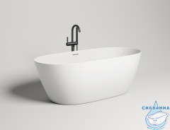 Ванна из искусственного камня Salini Sofia 164x75 (материал sapirit, белый глянцевый)