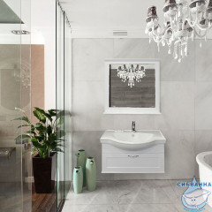 Раковина встраиваемая 90 см Sanita luxe Классик CLS90SLWB01