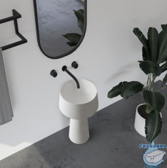 Раковина напольная 50 см ABBER Stein AS2508