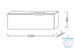 Тумба Jacob Delafon Stillness EB2001-P6 120 дуб с раковиной Stillness 120