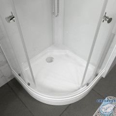 Душевая кабина Тритон Ультра 90x90 профиль белый, стекло прозрачное Щ0000061843