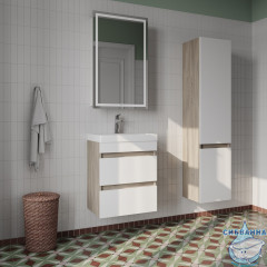 Шкаф-зеркало Iddis Zodiac 50 см белый ZOD5000i99