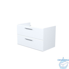 Тумба подвесная, 80 см, белый, Слайд Икс (Slide X), IDDIS, SLX80W0i95 подходит умыв. 4518000i28