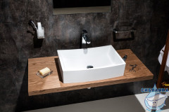 Столешница Ravak L 80 X000000836 (темный орех)