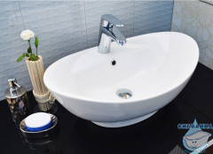 Раковина на столешницу 59 см CeramaLux N 9018