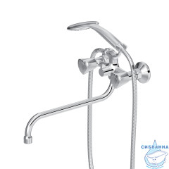 Смеситель для ванны Damixa Object 349500000 с аксессуарами (хром)