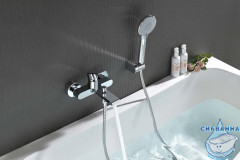 Смеситель для ванны Aquatek Лира AQ1449CR (хром)