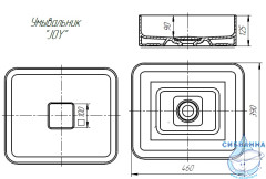Раковина на столешницу 46 см Dreja MyJoys Joy 641945