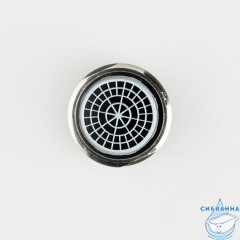 Аэратор для смесителя, силикон, M24, корпусный, наружная резьба, сатин, IDDIS, 996S24A1SMS