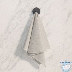 Крючок одинарный, черный матовый, сплав металлов, Sena, IDDIS, SENSB01i41