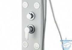 Душевая панель Aquanet Galaxy White 200 2 режима 237438 (белый матовый)