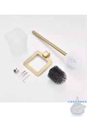 Ершик для унитаза Raglo R301.10.03 (сатин золотой/белый)