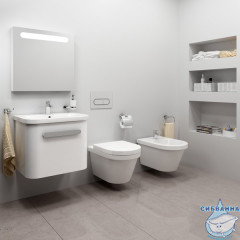 Смеситель для биде Ravak Chrome CR 055.00, X070055 (с донным клапаном)