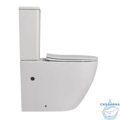 Унитаз напольный Abber Bequem AC1110 с бачком и сиденьем Soft Close (микролифт)