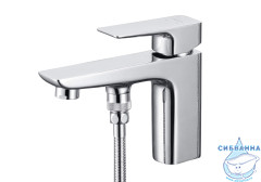 Смеситель для ванны на борт Aquatek Вега AQ1044CR (хром)