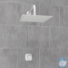 Душевая система Wasserkraft 250 1 режим A9551.146.254 (белый матовый)