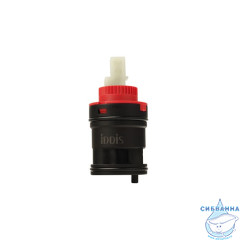 Картридж для смесителя, керамика, 35 мм, с ножками, прямая подводка, IDDIS, 999C35H2SM