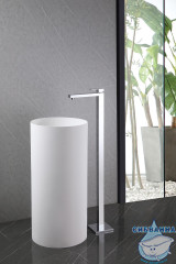  Смеситель для раковины напольный ABBER Daheim AF8241 (без донного клапана) (хром)