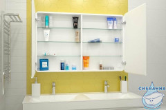 Шкаф-зеркало Calypso Avenue 120 МВК001