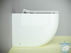 Унитаз приставной безободковый Ceramicanova Metropol Rimless CN4004 с сиденьем Soft Close (микролифт)