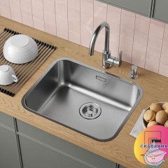 Мойка, нерж. сталь, сатин, 533*433, Mate, IDDIS, MAT53S0i77