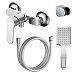 Смеситель для душа Azario Elvis AZ-WWK338155C (хром)