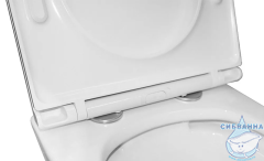 Инсталляция Laufen Pro с кнопкой смыва Laufen в комплекте с унитазом Azario Uno AZ-2380 c сиденьем Soft close (микролифт)