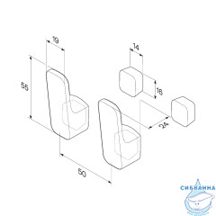 Крючки AM.PM Func A8F35600