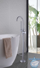 Cмеситель для ванны напольный ABBER Wasser Kreis AF8115 (хром)