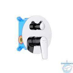 Встраиваемый смеситель для ванны Aquatek Бетта AQ1146CR (2 режима) (хром)