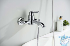 Смеситель для ванны Aquatek Классик AQ1540CR (хром)