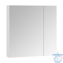 Шкаф-зеркало Акватон Асти 70 см белый глянцевый 1A263402AX010