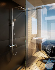 Душевая система Ravak TE 091.00/150, X070058