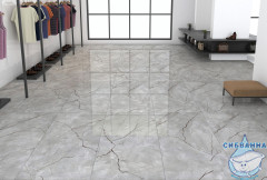 Плитка керамогранитная AZARIO ATLAS GREY 60х120 Glossy (F4050821120G)